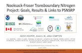 Nooksack-Fraser Transboundary Nitrogen Project: Goals ...€¦ · Nooksack-Fraser Transboundary Nitrogen Project: Goals, Results & Links to PSNSRP DAVID HOOPER, JIAJIA LIN, JANA COMPTON