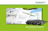 BIU - ECORASTER® · 2020. 5. 29. · page 6 Matrix of Application Choose your ECORASTER® S50 Minimum Loadability, up to (t/m²) ECORASTER® MINERAL 800* 150 200 300 ECORASTER®