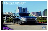 2018 Ford Transit Connect Brochure · 2018 Ford Transit Connect | ford.com 1Available feature. 2With 3rd-row seat moved to most forward position. LOW LOAD FLOOR HEIGHT (under 2')