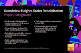 Grandview Heights Stairs Rehabilitation - Edmonton · grandview heights stairs profile. scale 1:400 elev (m) distance (m) 636 638 640 636 638 640 5 10 642 642 634 0 15 634 20 bottom