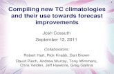 1 Compiling new TC climatologies and their use towards ...moe.met.fsu.edu/~jcossuth/vita/pres/2011_NHC.pdf · Motivation Lack of genesis guidance – There has been no objective,