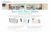 Limited-Time Offer HQ/US... · Embellishments (20/pk) 12x12 Croptoberfest Template (2/pk) 12x12 Love Each Other Template (2/pk) Limited-Time Offer HOW IT WORKS 1. Log in to your Creative