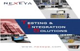 Nexeya TIS Brochure_… · encoders or other manufacturers' devices. STANDALONE ACQUISITION SYSTEM FOR IN SITU MEASUREMENT LISA LISA is an autonomous acquisition system dedicated