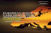 Medical Market Research Reports - EUROPEAN POINT OF CARE DIAGNOSTIC TESTING … · 2014. 7. 14. · 7.6.1 European Market Share Analysis 106 . ... The European Market for POC Infectious