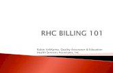 Robin VeltKamp, Quality Assurance & Education Health Services Associates, Inc BILLING 101.pdf · 2020. 9. 14. · Robin VeltKamp, Quality Assurance & Education. Health Services Associates,