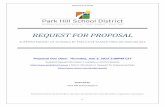 Request for Proposal - Park Hill School District...Community Education and a district Aquatic facility. The Park Hill School District has an enrollment of 10,713 K-12 students, employs