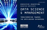 EXECUTIVE CERTIFICATE DATA SCIENCE & MANAGEMENT€¦ · The capstone project of the Data Science and Management Executive Certificate is the “Individual Data Project”. Participants