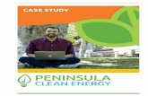 Cover CASE STUDY - Circlepoint · cleaner and healthier community, and the local economy. Peninsula Clean Energy offers its customers two product options, each with a different percentage