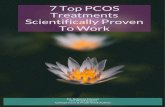 7 Top PCOS Treatments Scientifically Proven To Work · 2018. 5. 7. · 7 Top PCOS Treatments Scientifically Proven To Work 7) Eat naturally It has some wonderful bene/ts. Easy to