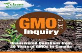 GMO INQUIRY 2015 An Introduction - The Non-GMO Projectpg3hxf5h0j2qi2ppu6zot165-wpengine.netdna-ssl.com/.../gmo-inquiry … · GMO INQUIRY 2015 GMO INQUIRY 2015 What is genetic modification?