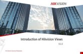 Introduction of Hikvision Views - DVS Views Introduction.pdf · Products in the App Fixed/VF lens cameras PTZ cameras Multi-sensors cameras (PanoVu) Thermal cameras EasyIP 3.0 EasyIP