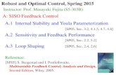 A: SISO Feedback Control A.1 Internal Stability and Youla ...Controllability analysis with SISO feedback control [SP05, pp. 206-209] Typically, the closed-loop bandwidth of the spacecraft