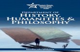 Department of History, Humanities & Philosophy History, Humanities & Philosophy Department Programming