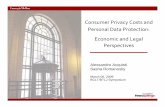 Consumer Privacy Costs and Personal Data Protection ... · Adoption of the laws reduce identity theft rate by 1.3 For 2005, this represents about a 2% reduction in ID theft due to
