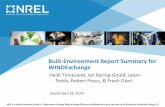 Built-Environment Report Summary for WINDExchange · Swift (1) Proven 6 (1) AeroVironment AVX1000 (5) AeroVironment AVX 1000 (6) VisionAIR5 (3) ... NASA Building 12 turbine installation.