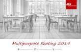 Multipurpose Seating 2019 - JPA Workspaces · 2019. 8. 27. · STERILE/ESD MEDICAL GRADE CLEAN ROOM CAPISCO LAB MEDICAL GRADE CLEAN ROOM CHAIR Swivel base medical grade clean room