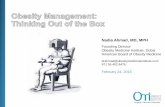 Nadia Ahmad, MD, MPHObesity Medicine Institute, Dubai American Board of Obesity Medicine drahmad@obesitymedicineinstitute.com 971 55 452 8476 February 24, 2016. Top 3 physician barriers