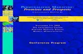 Personalized Medicine: Promises and Prospectspersonalizedmedicine.partners.org/Assets/documents/Education/PM … · Pharmacogenomics-Groton Laboratories Pfizer Global R & D Conference