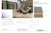 INDIAN SANDSTONE RIVEN - Marshalls · Our ethically sourced basic Indian Sandstone is a budget range of natural stone with a calibrated thickness. Whilst the colour blend is more