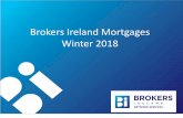 Brokers Ireland Mortgages Winter 2018€¦ · Example - BTL: Property price €350,000 30% deposit of €105,000 is required, *unless the lender approves this application as part
