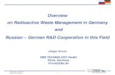 Overview on Radioactive Waste Management in Germany and ...atomeco.org/mediafiles/u/files/Prezentetion_31_10_2013/Kronek.pdf1977 Political decision to start site investigation at Gorleben