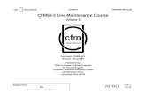CFM56-3 Line Maintenance Course INTRO · cfm international CFM56-3 TRAINING MANUAL EFFECTIVITY INTRO Page 1 Jan 96 CFMI PROPRIETARY INFORMATION ALL CFM56-3 Line Maintenance Course