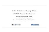 India, Retail and Supply Chain CSCMP Annual Conference Presentation 100608… · 350 35 Retailing in India Opportunities Retail in India touched US $230 billion in 2005 and is expected