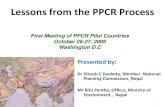 Lessons from the PPCR Process - Climate Investment Funds...Mr Ritu Pantha, Officer, Ministry of Envrionment , Nepal 1 First Meeting of PPCR Pilot Countries October 26-27, 2009 Washington