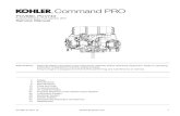 PCV680, PCV740 Service Manual - Kohler Engines and Parts ......2 Must be performed by a Kohler authorized dealer or qualiﬁ ed propane personnel only. REPAIRS/SERVICE PARTS Kohler