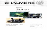 Analysis of Sonar - Chalmers Open Digital Repository: Home · 2019. 7. 9. · within the different areas. Most important was what, if any, had been done on sonar image filtering and