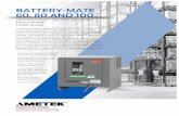 BATTERY-MATE 60, 80 AND 100 - Prestolite Power€¦ · battery from damage. Benefits • UL and cUL listed and meets BCI requirements. • Minimize repair costs with our 10-year original