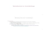 Introduction to Astrobiologyadlibitum.oats.inaf.it/vladilo/PianetiAstrobiologia/aa1415/astrobio1.pdf · Introduction to Astrobiology! 2! Meaning of the term “astrobiology”! Astrobiology!