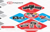 Jainsons Electricals - Tapper Broucher Finaljainsonselectricals.in/wp-content/uploads/2019/10/Tapper... · 2019. 10. 5. · industrial plug - ip 67 industrial coupler - ip 67 industrial