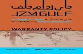 WARRANTY POLICY - staging.eighthub.comstaging.eighthub.com/jzm/wp-content/uploads/2017/...• Crown wheel and pinion, gears, shafts, bearings and bushes, thrust washers and spacers.