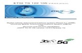 TS 122 105 - V15.0.0 - Digital cellular telecommunications ... · ETSI 3GPP TS 22.105 version 15.0.0 Release 15 2 ETSI TS 122 105 V15.0.0 (2018-07) Intellectual Property Rights Essential