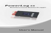 Monitor & Logger PowerLog 6S - ProgressiveRC 6S Manual.pdf · PowerLog 6S allows bidirectional current sensing, adopting 0.2 mΩ current sampling resistor with low insertion loss.