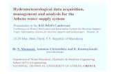 Hydrometeorological data acquisition, management and analysis … · N. Mamassis, A. Christofides and D. Koutsoyiannis Hydrometeorological data acquisition management and analysis