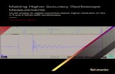 Making Higher Accuracy Oscilloscope Measurements · results with high zoom factor are limited, because significant quantization steps appear, making it difficult to analyze the oscillations.