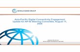 Asia-Pacific Digital Connectivity Engagement August 2020...11 World Bank Engagement: the “CHIP” Framework for East Asia & Pacific Connect Harness Innovate Protect Build digital