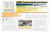 NM Immunization Coalition...shingles (which is a reactivation on the varicella virus) at some point in their lifetime. Shingles is characterized by clusters of blisters, which develop