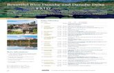 Beautiful Blue Danube and Danube Delta - Connection cruises/2020...آ  the Danube breaks through the