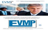 EVMI EARNED VALUE MANAGEMENT PROFESSIONAL … · evmi® earned value management professional® certification program brochure evmp® certification- building project leaders & managers