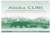 Alaska CUBS (Childhood Understanding Behaviors Survey)dhss.alaska.gov/dph/wcfh/Documents/mchepi/cubs/CUBs... · worker” refers to a doctor, nurse, physician assistant, community