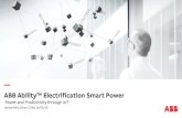 ABB Ability™ Electrification Smart Power · ADMS: Advanced Distribution Management System DERMS: Distributed Energy Resource Management System EV: Electric Vehicle Slide 11 Enabling