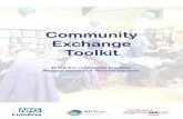 Community Exchange Toolkit...Marketing Working with Volunteers This toolkit is intended to support you with your Community Exchange project. Some of the information is specific to