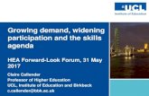Growing demand, widening participation and the skills agenda · 1.60-0.83 0.89 3.93-5 0 5 s) 10 South Continent Anglo Nordic e e y l n a mysd md rk d y n Change in the proportion