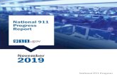 National 911 Progress Report - JEMS - JEMS...All 50 states, the District of Columbia, and 5 territories (American Samoa, Guam, Northern Mariana Islands, Puerto Rico, and the U.S. Virgin