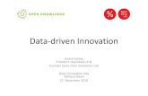 BS Open-Innovation-Day Data-driven Innovation 20151127...Open Innovation Day Rathaus Basel 27. November 2015. Agenda • Datengesellschaft ... BS_Open-Innovation-Day_Data-driven_Innovation_20151127