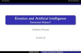 Emotional Robots? Carlotta Pavese 12.03emotions.pdfDesigning Sociable Robots (2001); 100+ articles National Academy of Engineering’s Gilbreth Award TIME magazine’s Best Inventions