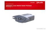 shhark® Low Noise Gear PumpsSA Spline SAE J498-9T-16/32DP SB Spline SAE J498-11T-16/32DP RA Spline SAE J498-13T-16/32DP G – Rear cover E1 Rear cover for pump with relief valve with